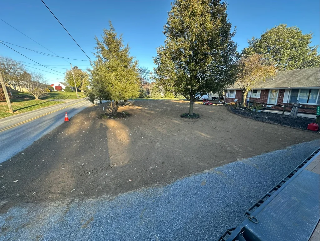 Hydroseeding - Before - Windyhill Property Care
