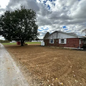 Residential Seeding - Before - Windyhill Property Care