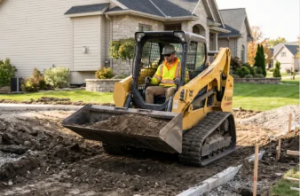 Light grading and excavation services