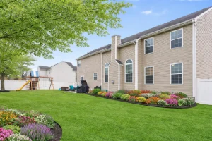 Well-maintained lawn and garden landscaping at a Parkesburg, PA residence
